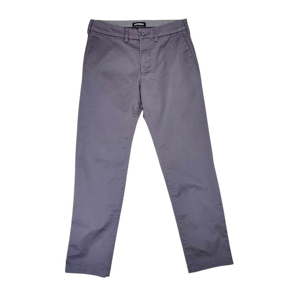 Express Gray Men's Dress Pants Straight Size 28 x 30